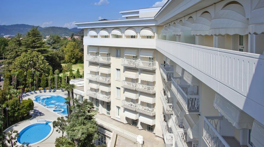 Hotel Due Torri Abano Terme Eksteriør bilde